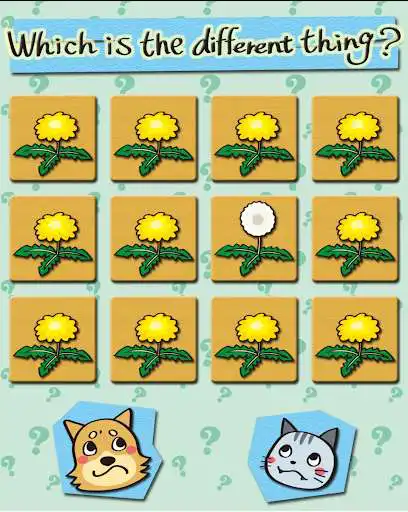 Play APK Different thing [Kids]  and enjoy Different thing [Kids] with UptoPlay com.dog_ice.android.chigaumonosagashi